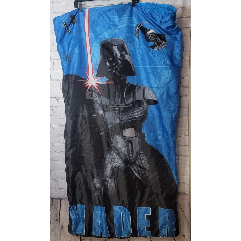 Star Wars‎ Darth Vader Kids Youth Sleeping Bag Small Blue Polyester Camping